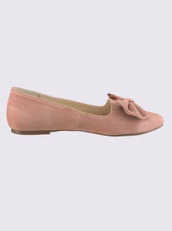 Ballerines cuir velours de chèvre