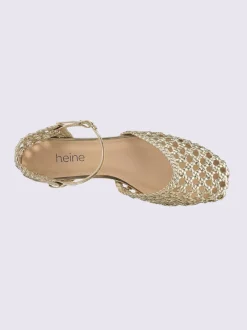 Ballerines matière synthétique