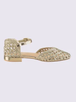 Ballerines matière synthétique