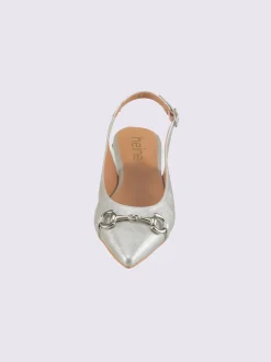 Ballerines ouvertes à l'arrière de fabrication espagnole