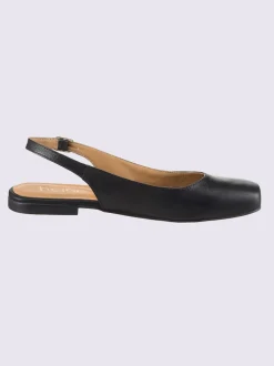 Ballerines ouvertes à l'arrière de fabrication espagnole