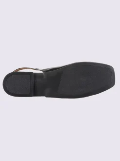 Ballerines ouvertes à l'arrière de fabrication espagnole