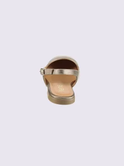 Ballerines ouvertes à l'arrière de fabrication espagnole