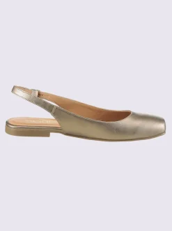 Ballerines ouvertes à l'arrière de fabrication espagnole