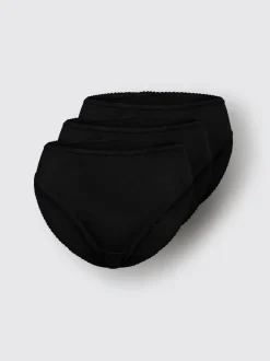 Bas de maillot de bain côtes fines