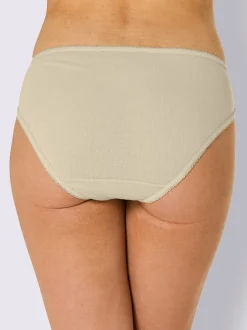 Bas de maillot de bain côtes fines