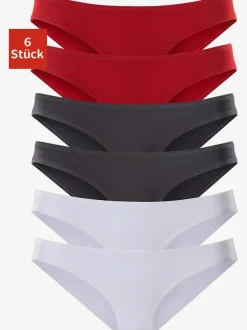 Bas de maillot de bain lot de 6 slips bikini vivance
