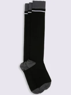 Bas de maintien hauteur du genou 60% coton