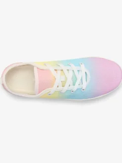 Baskets sneakers colorées avec semelle ultra-légère, très plate et flexible, qui vous donne l'impression de marcher pieds nus