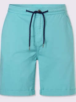 Bermuda ceinture élastique, coulisse et lien à nouer