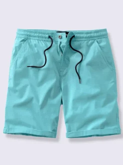 Bermuda ceinture élastique, coulisse et lien à nouer