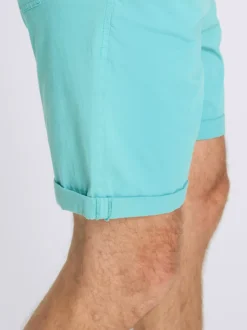 Bermuda ceinture élastique, coulisse et lien à nouer