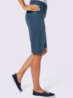 Bermuda en jean qualité coton doux sur la peau
