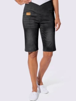 Bermuda en jean qualité coton doux sur la peau