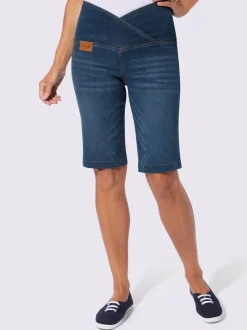 Bermuda en jean qualité coton doux sur la peau