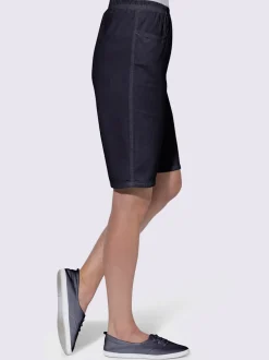 Bermuda femme avec ceinture élastique