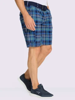 Bermuda livré avec ceinture