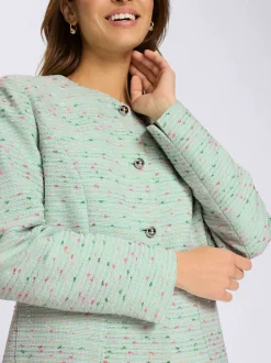 Blazer bouclé avec doublure