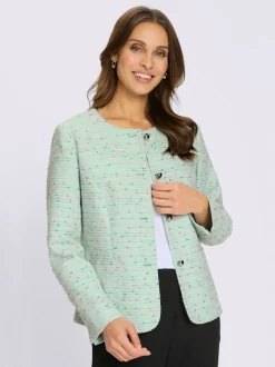 Blazer bouclé avec doublure