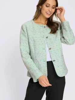 Blazer bouclé avec doublure