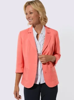 Blazer chemisier aspect chiné