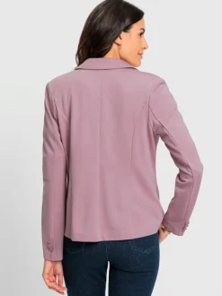 Blazer en jersey avec viscose (ecovero)
