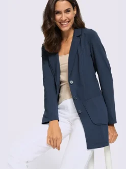 Blazer en jersey qualité jersey extensible, souple et confortable