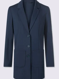 Blazer en jersey qualité jersey extensible, souple et confortable