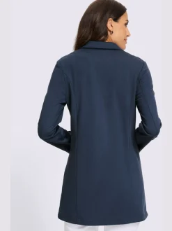 Blazer en jersey qualité jersey extensible, souple et confortable