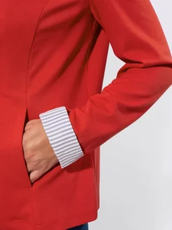 Blazer en jersey qualité jersey extensible, souple et confortable