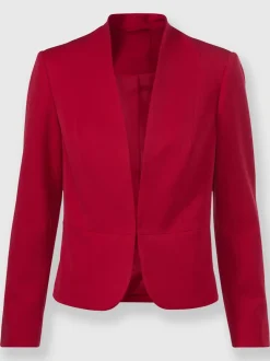 Blazer et pantalon tailleur à revers classique et manches longues