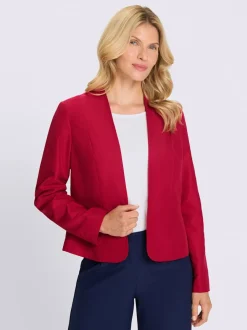 Blazer fermeture crochet discrète