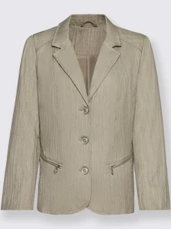 Blazer légère qualité froissée tendance