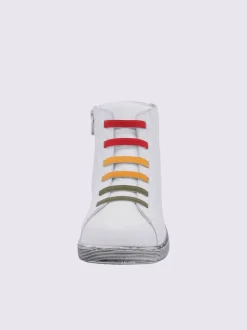 Bottine courte cuir nappa de vache