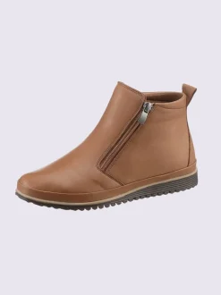 Bottine courte cuir nappa de vache