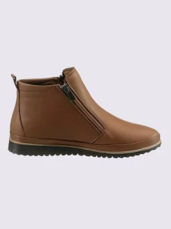 Bottine courte cuir nappa de vache