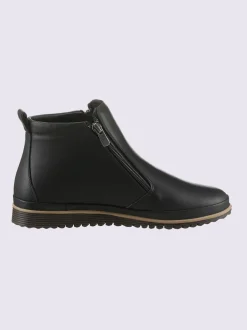 Bottine courte cuir nappa de vache