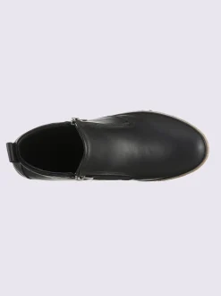 Bottine courte cuir nappa de vache
