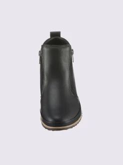 Bottine courte cuir nappa de vache