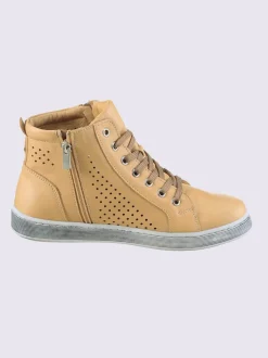 Bottine courte cuir nappa de vache