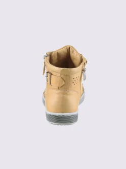 Bottine courte cuir nappa de vache