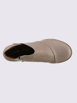 Bottine courte cuir nappa de vache