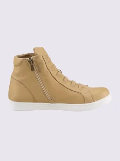 Bottine courte cuir nappa de vache