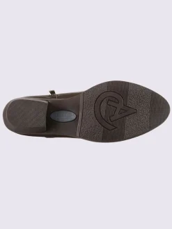 Bottine courte cuir vachette