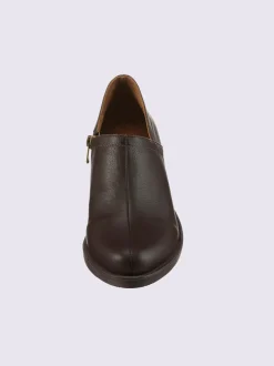 Bottine courte cuir vachette