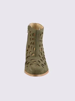 Bottine courte cuir vachette