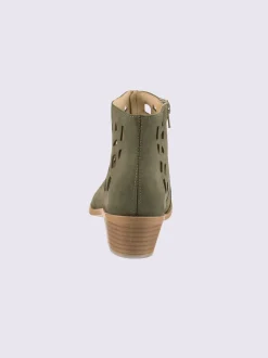 Bottine courte cuir vachette