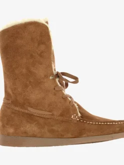 Bottines cuir velours vachette doux