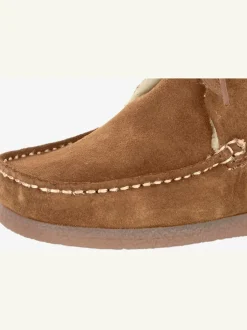 Bottines cuir velours vachette doux