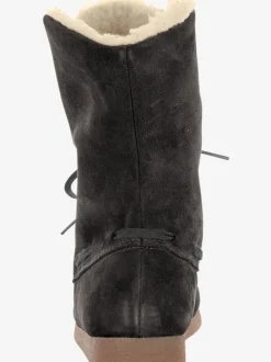 Bottines cuir velours vachette doux